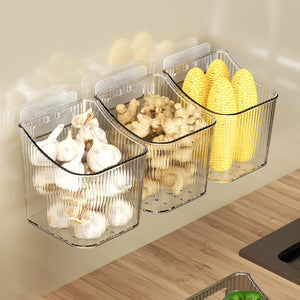 Ginger And Garlic Storage Hanging Basket Kitchen