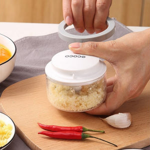 Manual Garlic Press Crushing Ginger And Garlic Cutting And Twisting