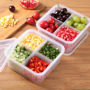 Onion Ginger Garlic Preservation Sealed Drain Storage Box